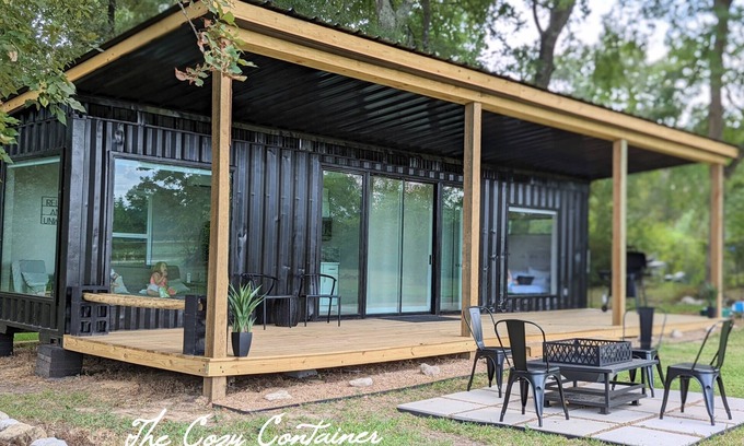New Waverly House | The Cozy Container, Country Living, Modern Design