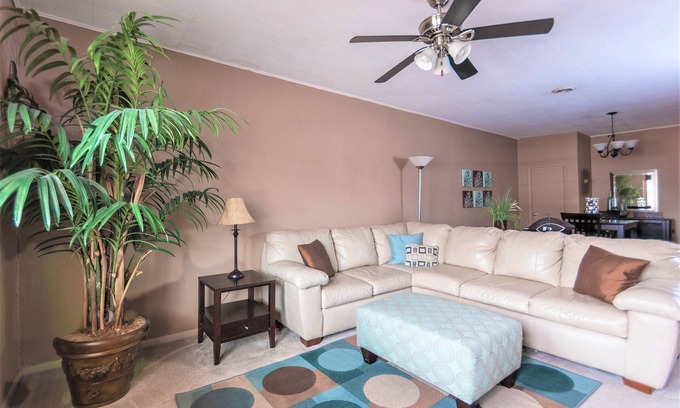 Fairbury Apartment | The Danbury 1BR apartment in historic downtown
