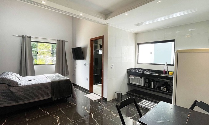 Cem Bracas House | The Férias Loft confortável c cozinha