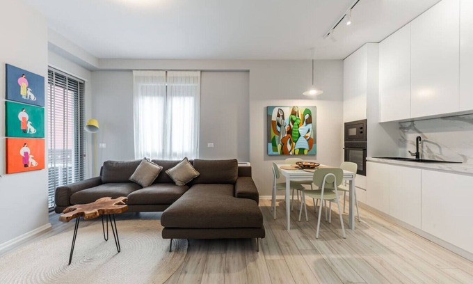 Tirana Apartment | The Funky Apartment - Free Parking
