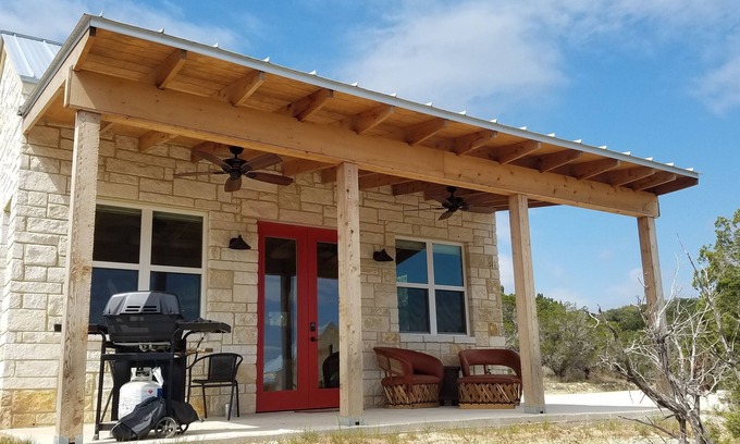 Dripping Springs House | The Gina B., a Premium King Studio Casita at Hill Country Casitas