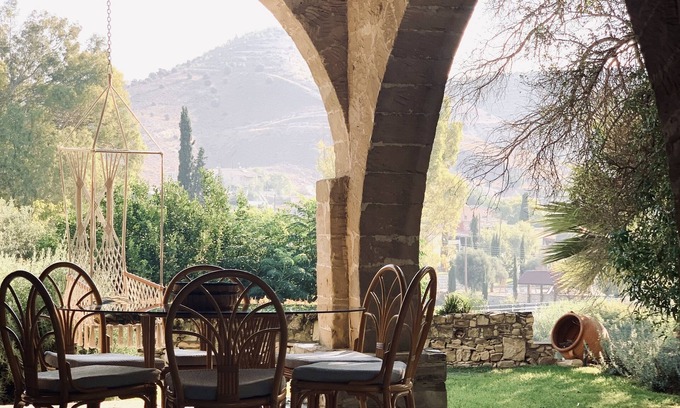 Agia Anna Villa | The Goathouse, 5 bedroom Cypriot villa with private pool.