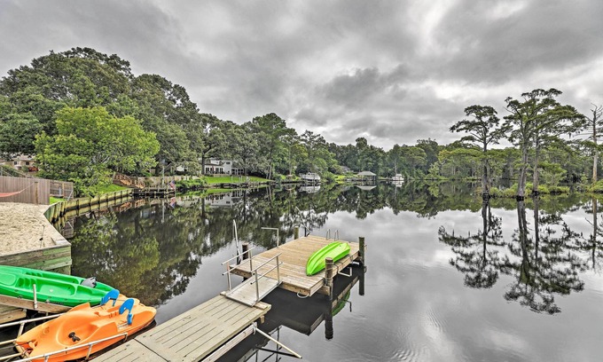 Brices Creek Apartment | 'The Gosling' Studio Cabin w/River Access!