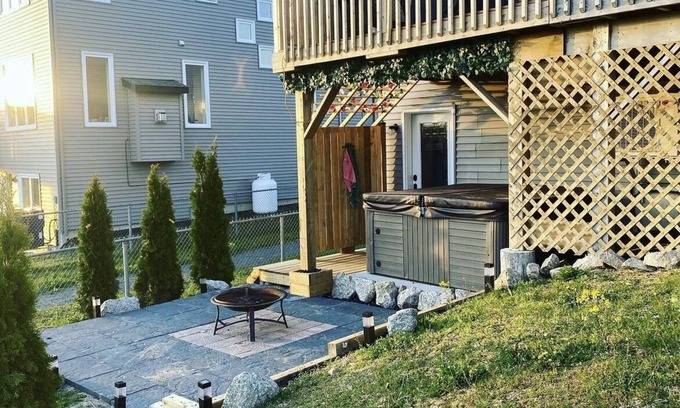 Halifax Apartment | The Governor's Suite - An executive oasis featuring a hot tub, fire pit and BBQ!