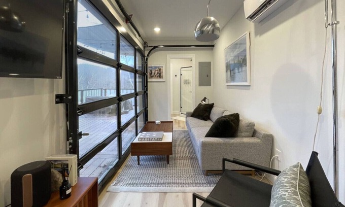 Hurricane Apartment | The Hideaway on Tacketts Shipping Container