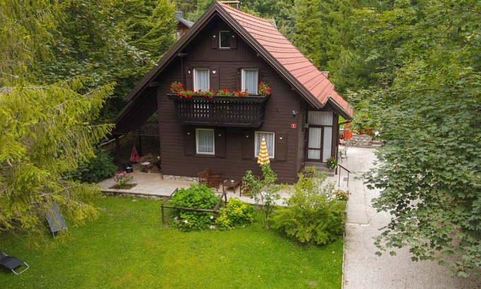 Gozd Martuljek House | The house is surrounded by nature with a wonderful view of the mountains