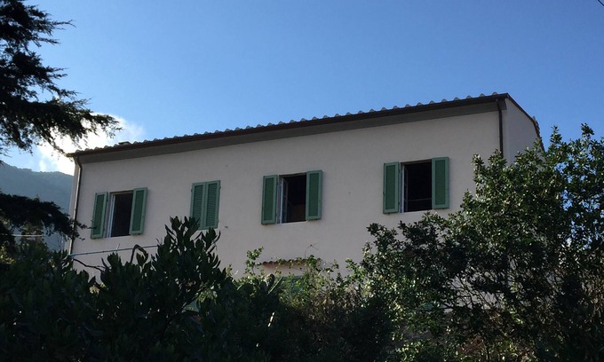 Bagno-Sprizze House | The house is nestled in an orchard with direct descent to the beach