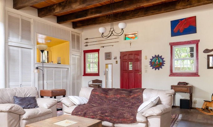 Canoncito House | The House of 5 Porches | Pet Friendly, Great Views