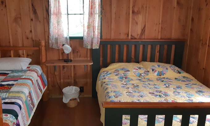 Blackville Cabin | The Joe DiMaggio 3 bedroom 2 bathroom cottage on private 11 acre Island