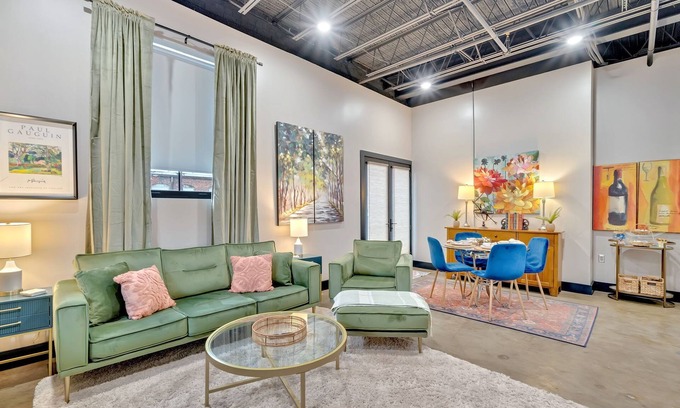 Kingsport Apartment | The Juliette Loft: Historic Charm Meets Modern Comfort in Downtown Kingsport
