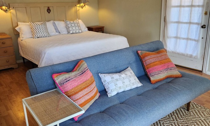 Fort Davis Apartment | The King Suite At Casa Hermosa, Gaze At Sleeping Lion Mountain From Your Porch!