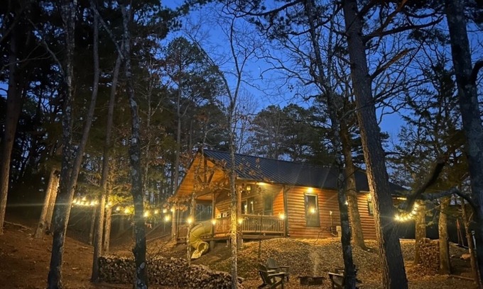 Board Camp Cabin | The Knotty Pine Cabin at Cabins of Wolf Pen Gap