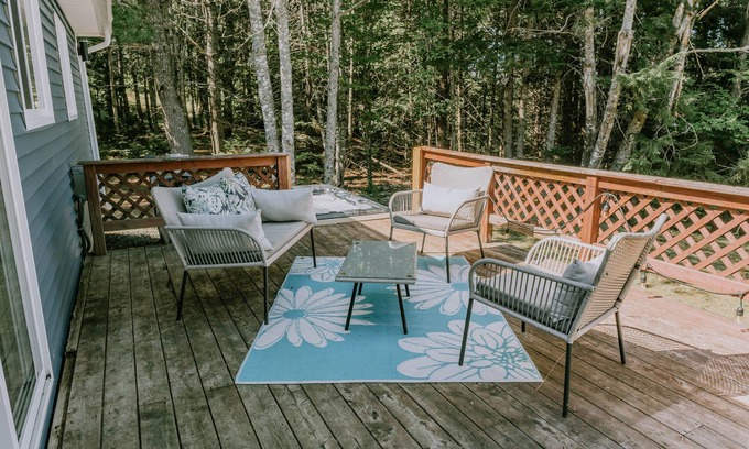 Lunenburg County Cottage | The Lazy Loon Lake House on Wentzells Lake in the South Shore with large hot tub
