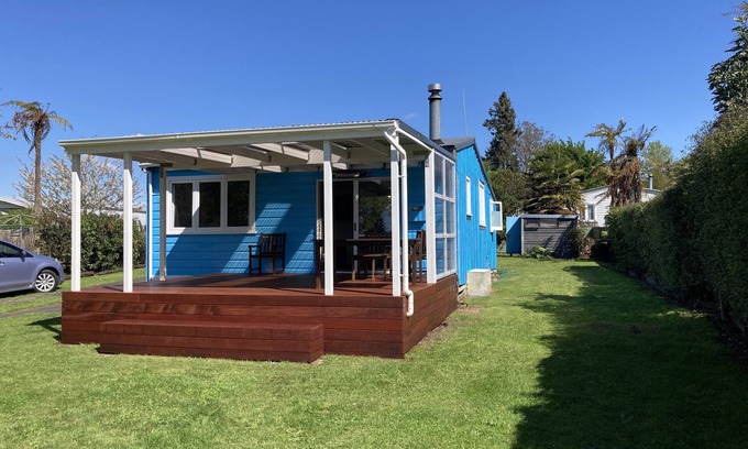 Mangakino House | The little blue bach
