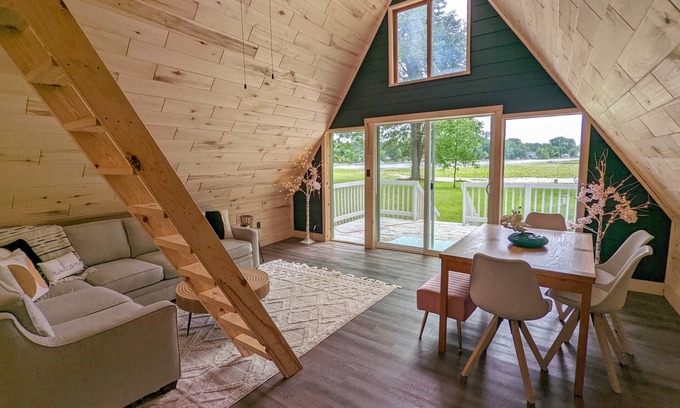 Sumner House | The Little Green A-Frame