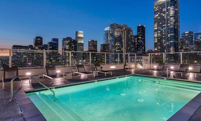 Historic Core Condo | The Lofts: Rooftop Pool & Spa, Free Parking, DTLA (HSR22-002656)