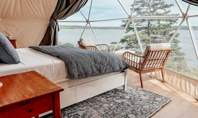 LaHave Apartment | The Lookout Dome Two - Private Hot Tub