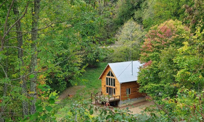 Clyde Cabin | The Martingale at Max Patch