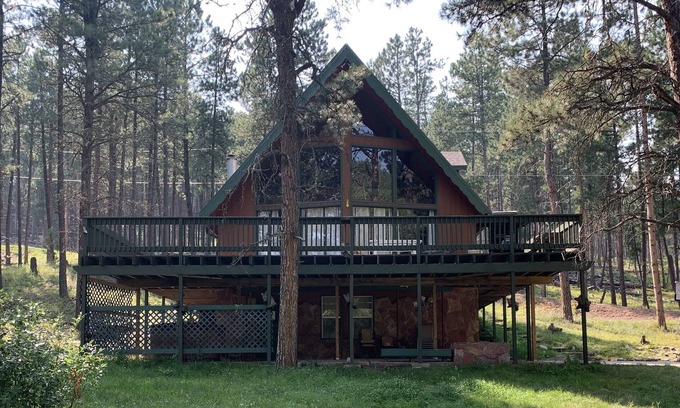 Rapid City Cabin | The Meadow Inn - Secluded Central Black Hills Cabin! WiFi!
