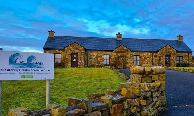Creevy Cottage | The Moor by Creevy Cottages are 1 minute to pier/sea