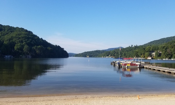 Lake Lure Condo | The Mountains Win Again