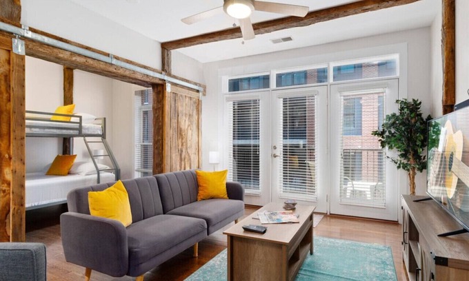 North Capitol Apartment | The Nashville Nook - Barn Doors & Broadway Dreams