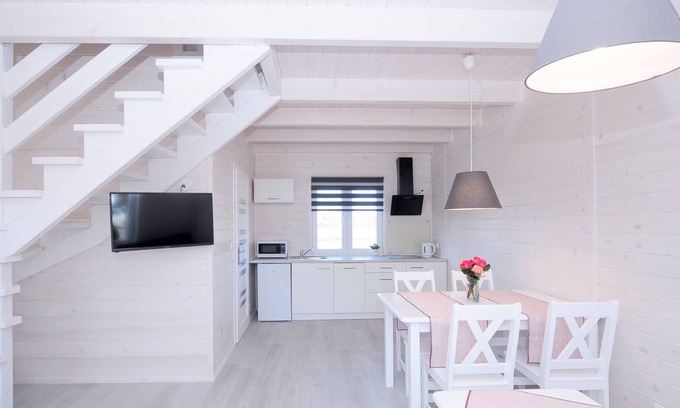 Grzybowo House | The newly built "White Cottage Lux", Grzybowo in Um Kolberg, 1-6 persons