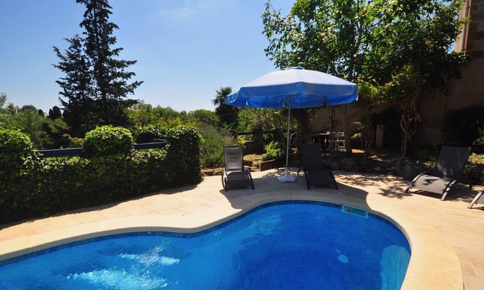 La Cassaigne House | The Old Post Office, nestled in the hills with a private pool.