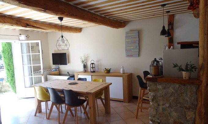 Carpentras House | ' the olive branch ' Gite in Provence, near Mt Ventoux