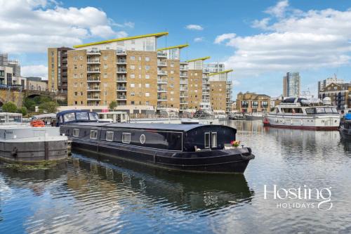 Limehouse Boat Rental | The Opal - Luxury 2-Bed Houseboat