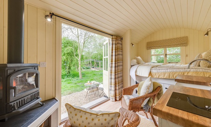 Halesworth House | The Orchard's Retreat Shepherd's Hut
