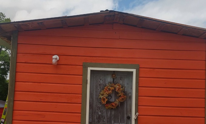 Ronda Cabin | The Orange Popsicle Cabin by Redawning