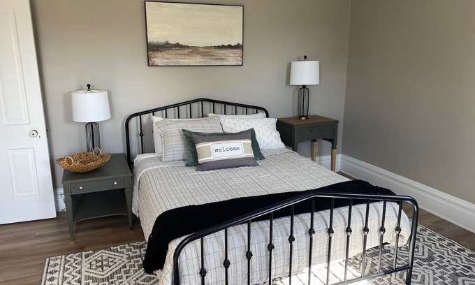 North Liberty House | The Peoples farm house is located in the heart of North Liberty.
