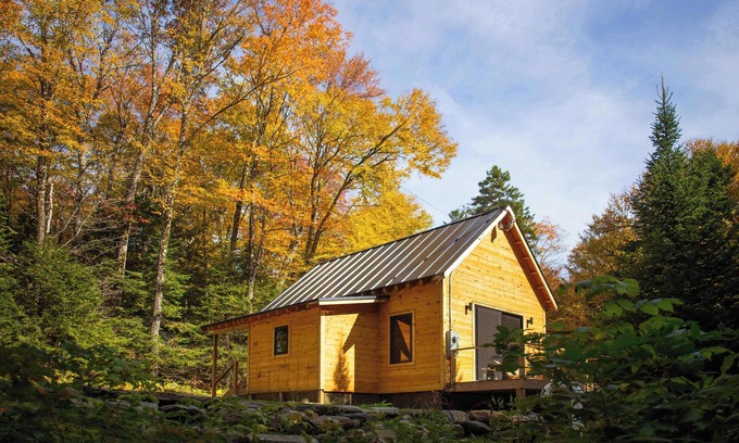 Wilmington Apartment | The Pines Cabin | New Tiny Home Near Mt Snow!