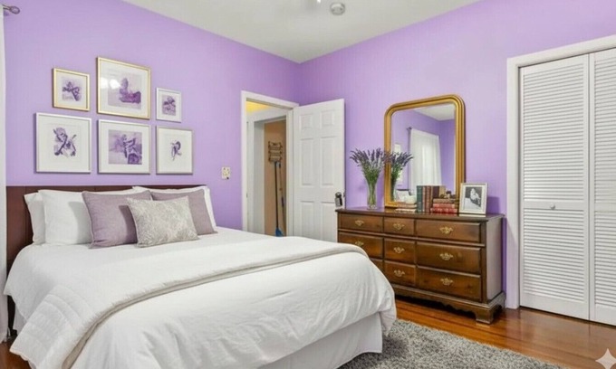 Bridgeport Apartment | The Pink Room near Yale and St. V