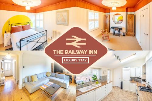 Milton Keynes Apartment | The Railway Inn MK - Victorian 3-Bedroom Home with Sauna, Jacuzzi Bath, FAST WI-FI & Free Parking