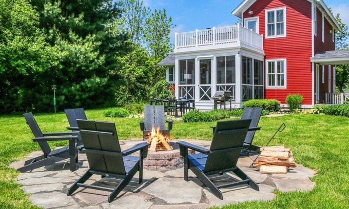 Fennville House | The Red Fennville Farmhouse
