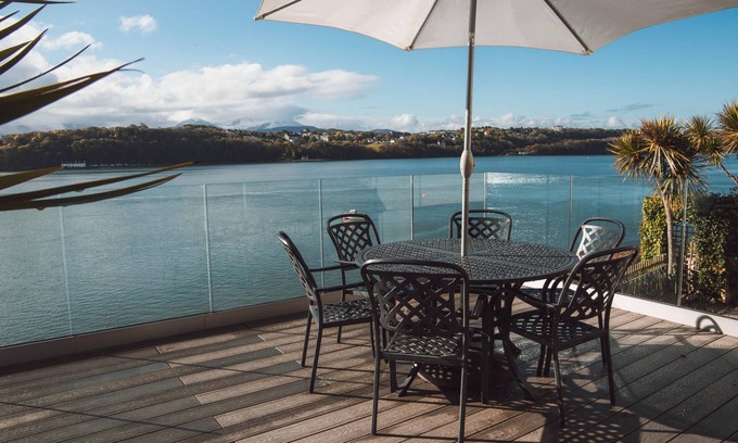 Menai Bridge House | The Ridge: Family Home with Sea Views