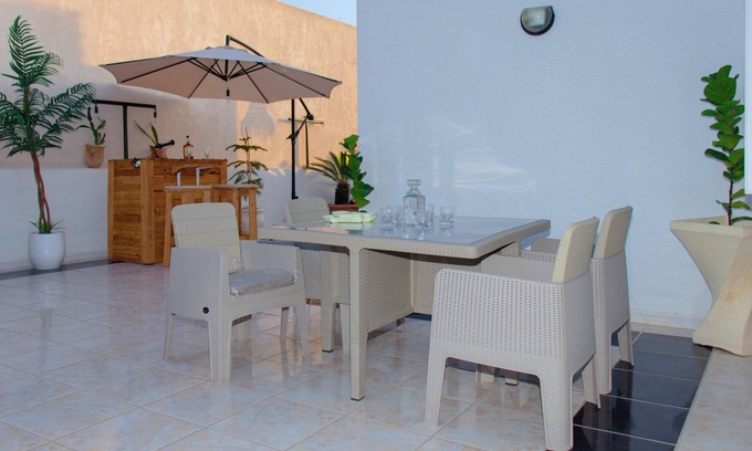 Nabeul Apartment | The Rooftop Apparte with a magnificent terrace