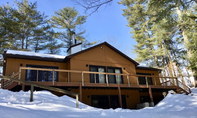 Chestertown House | The Roost, a lakefront 4 season home in the Adirondack Mountains