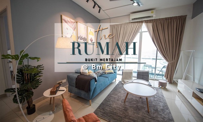 Bandar Perda Apartment | The Rumah@ BM City 3 bedroom (Mountain view)