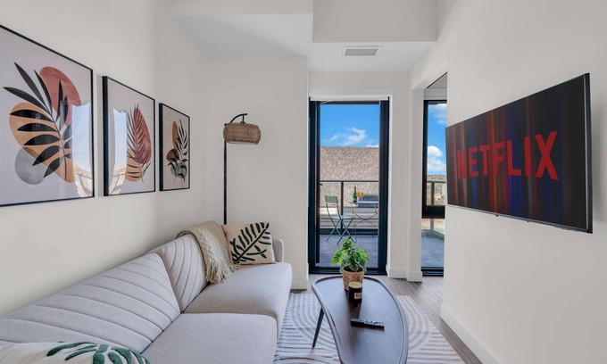 Eau Claire Apartment | The Sage Nook DT Gym River Walk