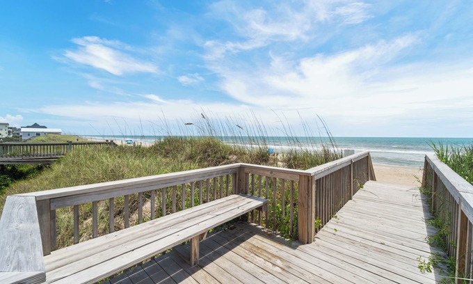 North Topsail Beach House | The Sail - Come Sail Away! Oceanfront Getaway!