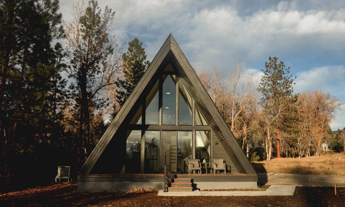 Stevensville Cabin | The Sapphire A-Frame in Stevensville, Montana