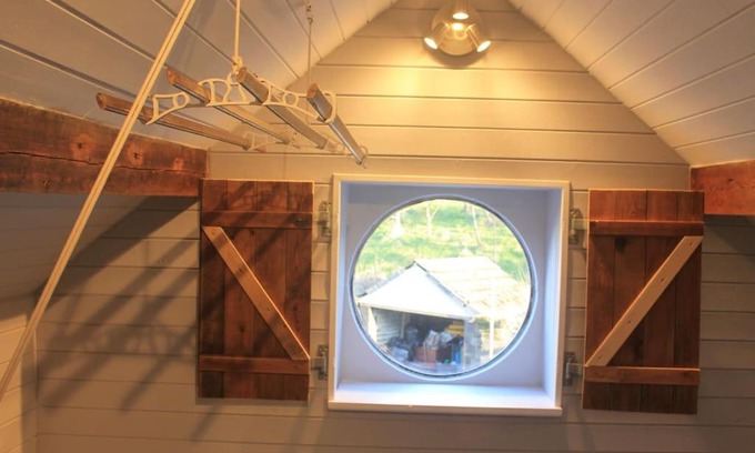 Marsden House | The Scullery - a quirky annex with wood fire