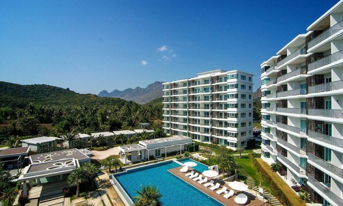 Sam Roi Yot Apartment | The sea condo, Dolphin bay, Praunburi