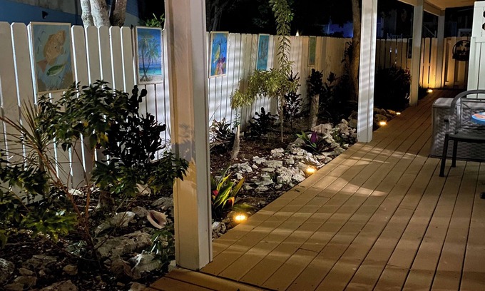 George Town Villa | The Sea-Garden is a tucked away studio villa with a garden view and patio.