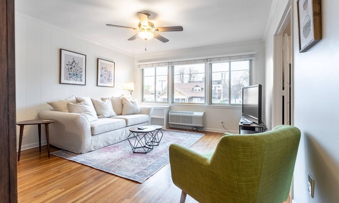 Historic Waverly Apartment | The Stay Awhile Suite - Convenient Monthly Rental