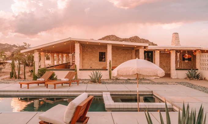 Wonder Valley House | The Stone House - Nowhere