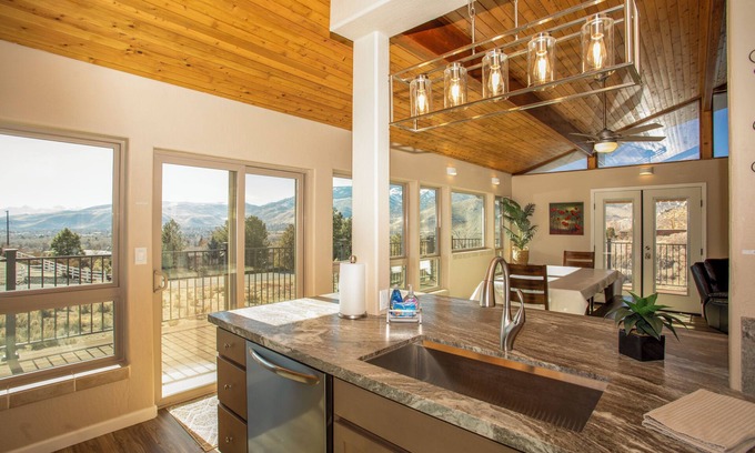 Carson City House | The Stone House with Beautiful Sierra Views - 30 Minutes to Tahoe